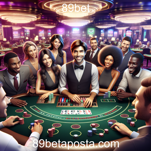 Cassino Ao Vivo: A Experiência do Cassino Real na 89bet